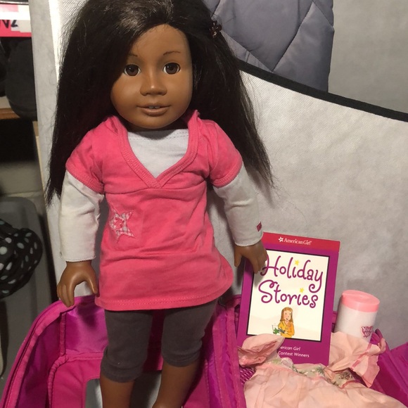 Pleasant Co-American Girl Doll JUST LIKE YOU w/STAR HOODIE Meet Outfit - Picture 2 of 7